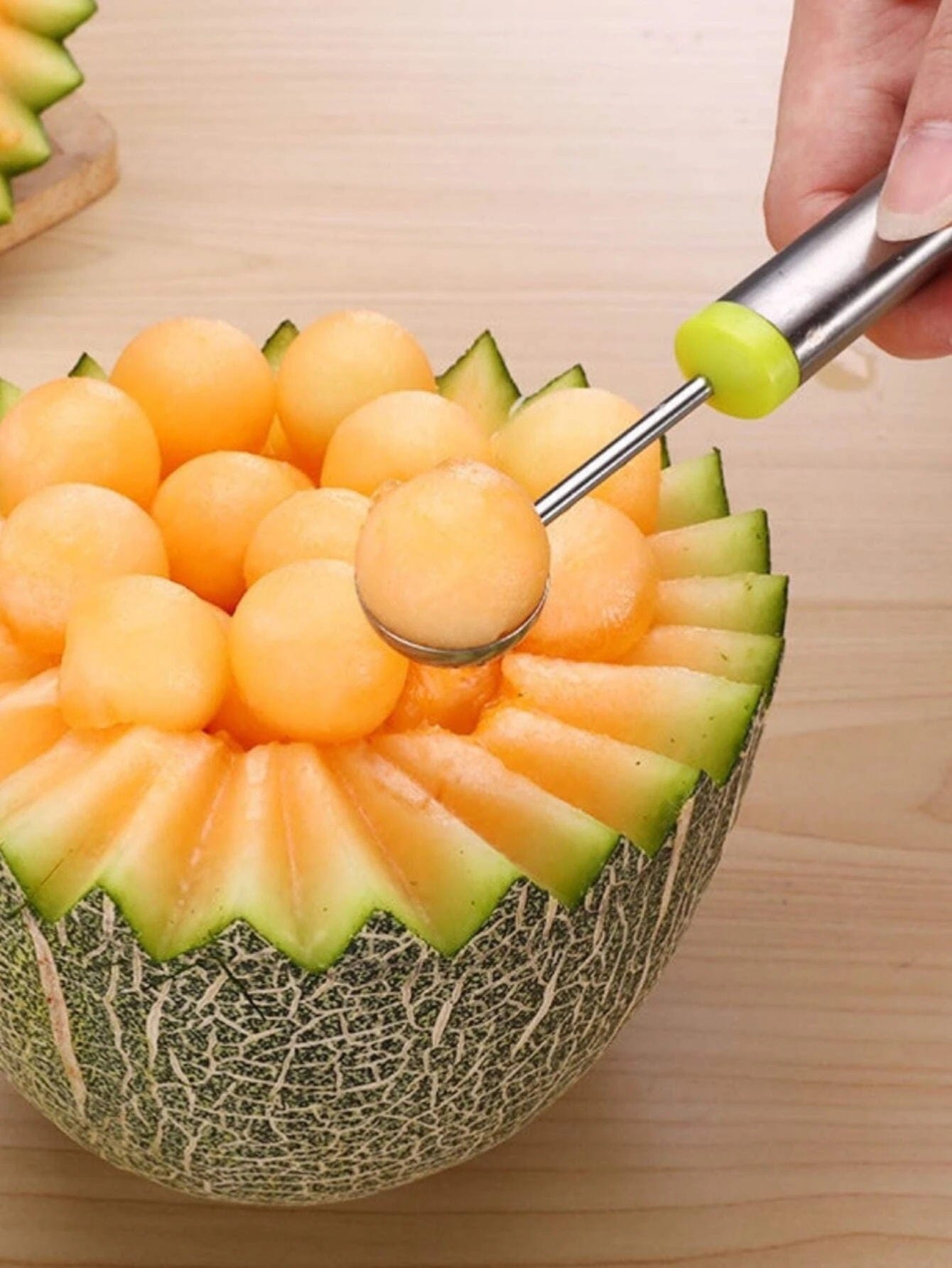Carving Knife Fruit Cutter Set Watermelon Scooper Slicer Knife Carving Knife Fruit Cutter Set