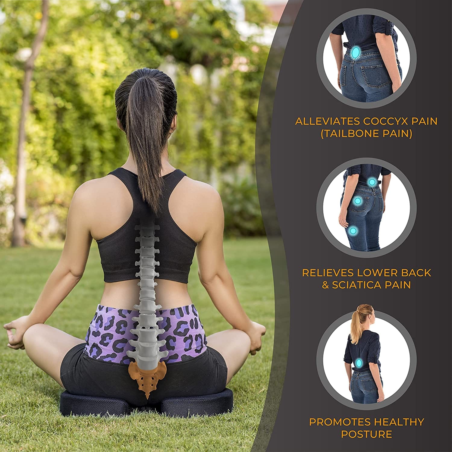 Coccyx Cushion For Tailbone Pain Coccydynia Pillow Tailbone Pillow Coccyx Cushion