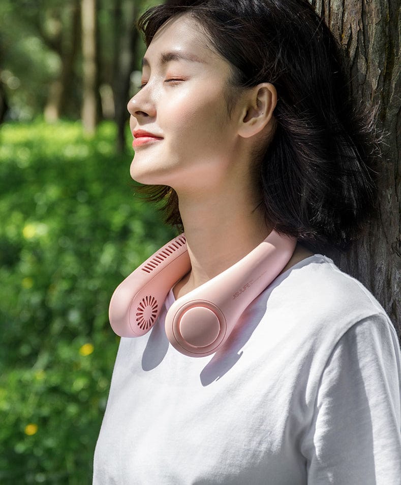 Cooling Rechargable Fan Portable Neck USB Mini Portable Neck Fan