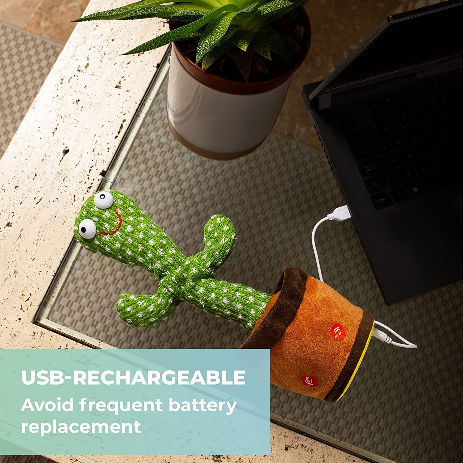 Dancing Talking Cactus Toy Mimicking Singing Plush Toy Dancing Talking Cactus Toy