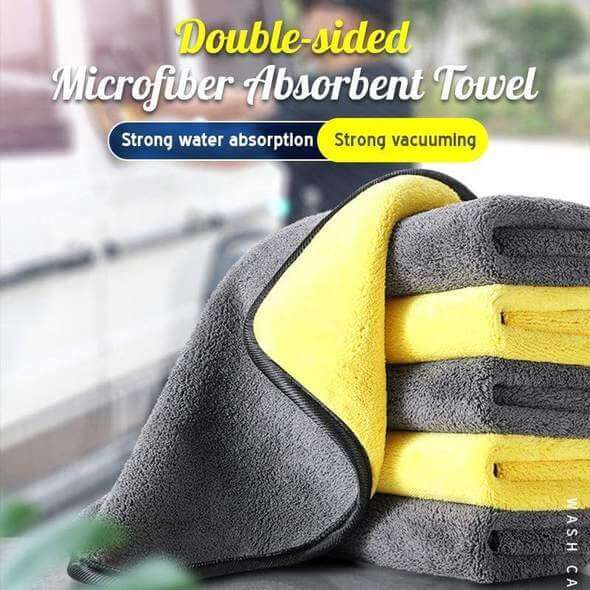 Double Sided Microfiber Absorbent Towel Double Sided Microfiber Absorbent Towel