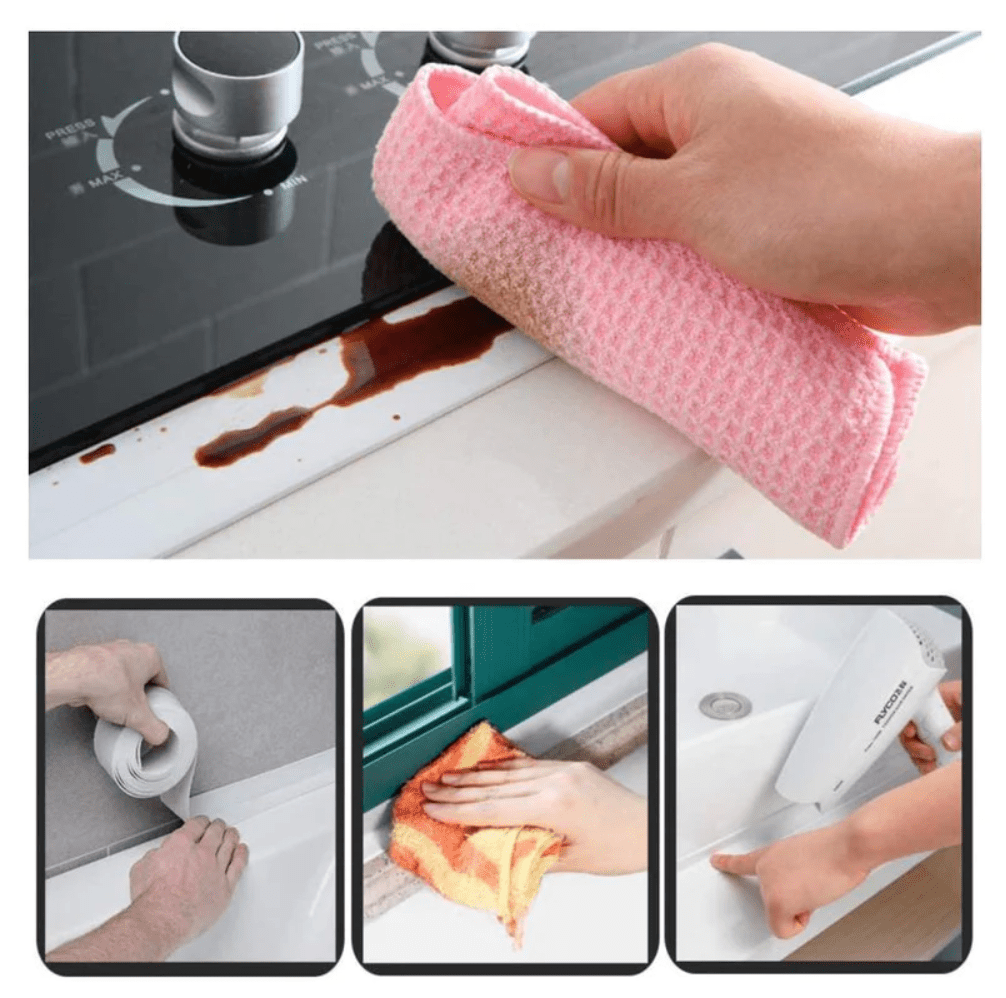 Double Sided Waterproof Caulk Tape Caulk Strip Tape Sealing Strip (Buy 1 Get 1 Free) Caulk Tape (Buy 1 Get 1 Free)