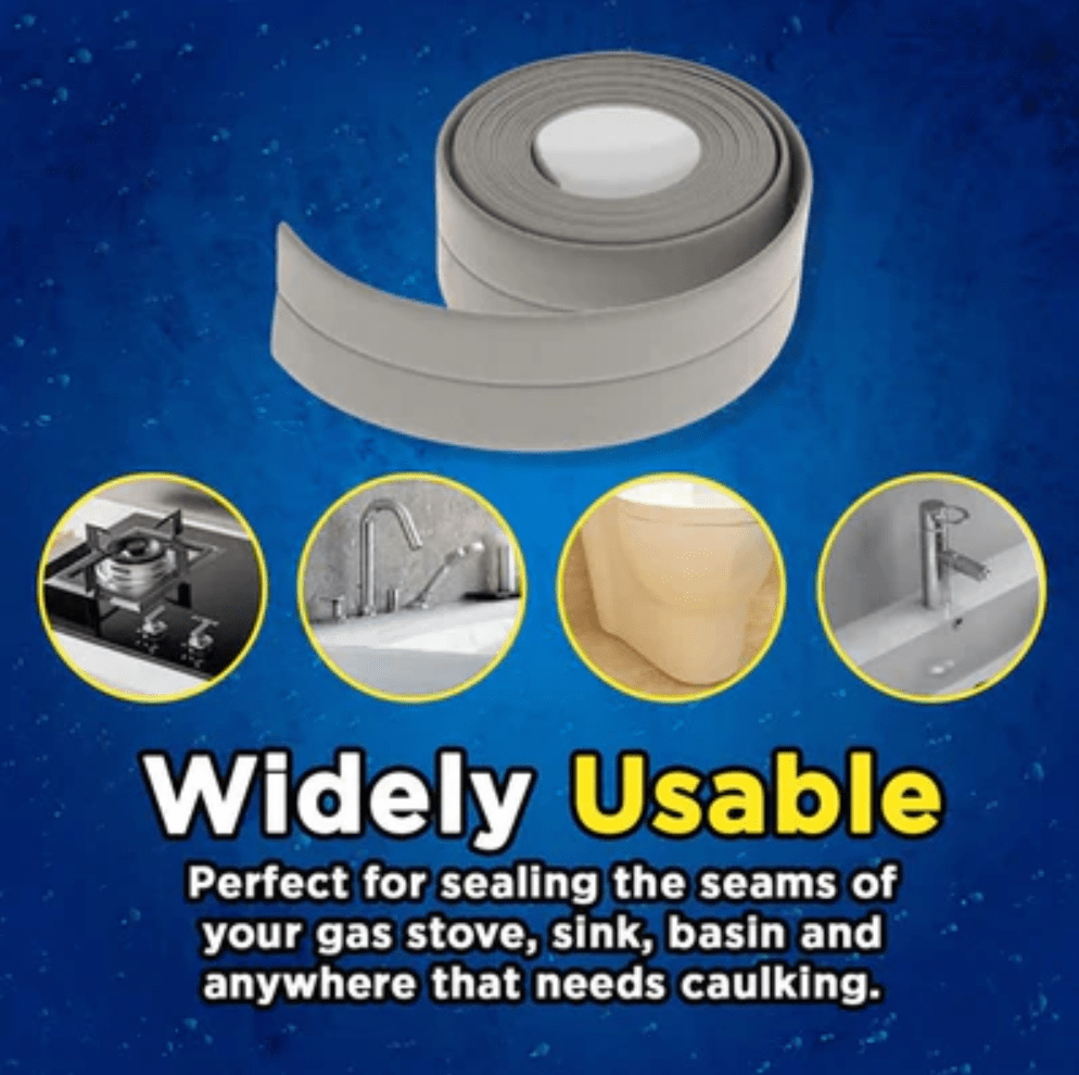 Double Sided Waterproof Caulk Tape Caulk Strip Tape Sealing Strip (Buy 1 Get 1 Free) Caulk Tape (Buy 1 Get 1 Free)