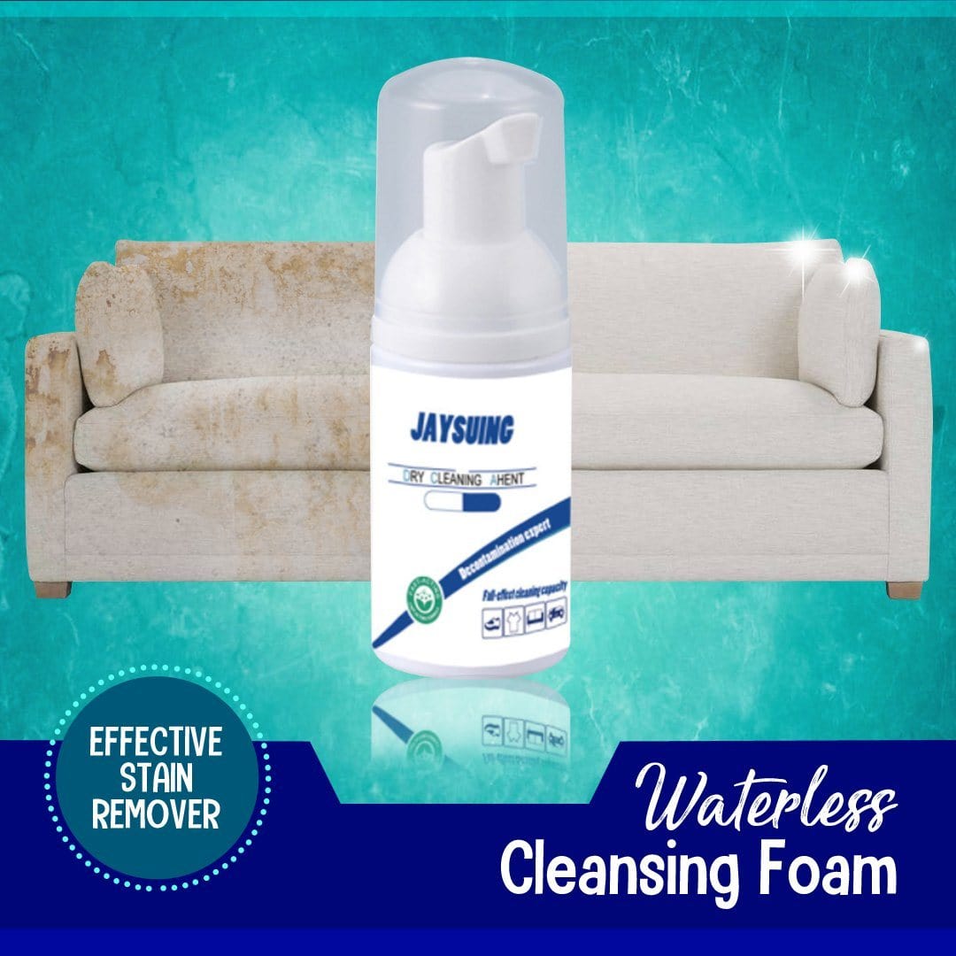 Dry Cleaning Foam For Car Seats Fabric Cleanser Spot Cleaning - Waterless Fabric Foaming Cleanser Waterless Fabric Foaming Cleanser