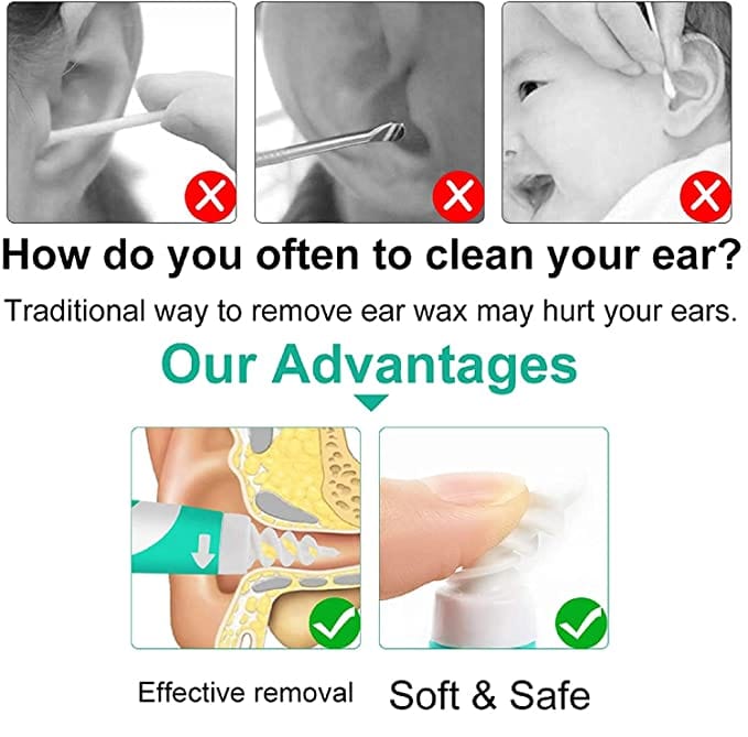 Ear Cleaning Wax Remover Stick Cleaning Tool Ear Cleaning Wax Remover Stick