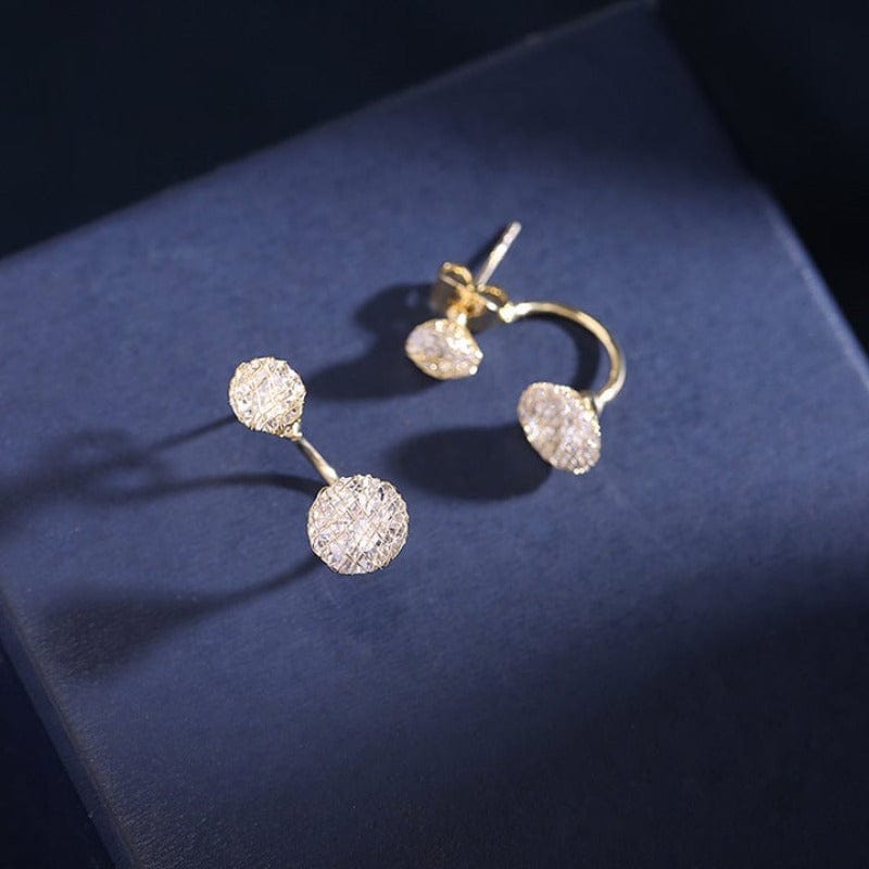 Earrings Earrings Simple Hollow Diamond Ball Earrings