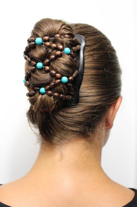 Elastic Butterfly Hair Clip Stylish Hair Clips for Long Hairs Elastic Butterfly Hair Clip