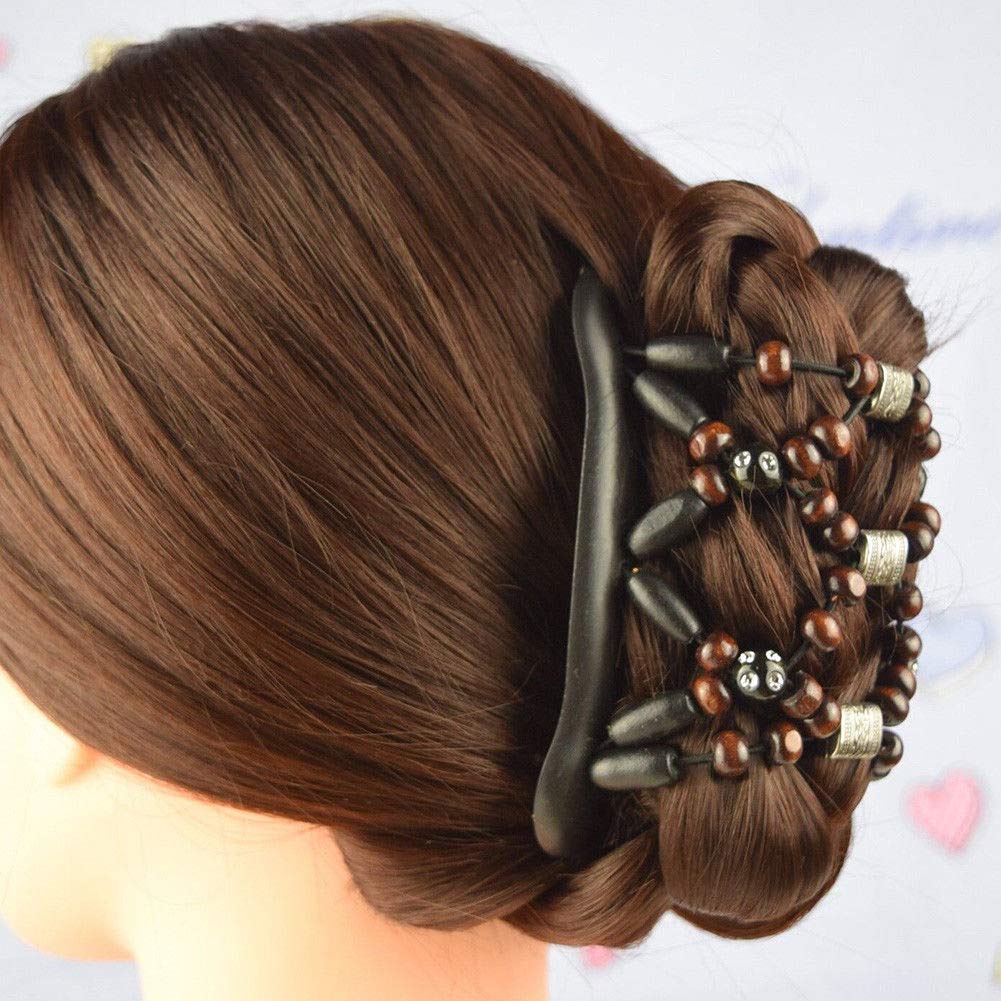 Elastic Butterfly Hair Clip Stylish Hair Clips for Long Hairs Elastic Butterfly Hair Clip