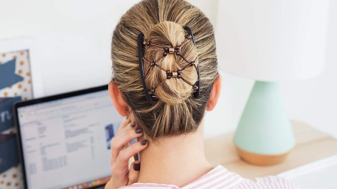 Elastic Butterfly Hair Clip Stylish Hair Clips for Long Hairs Elastic Butterfly Hair Clip