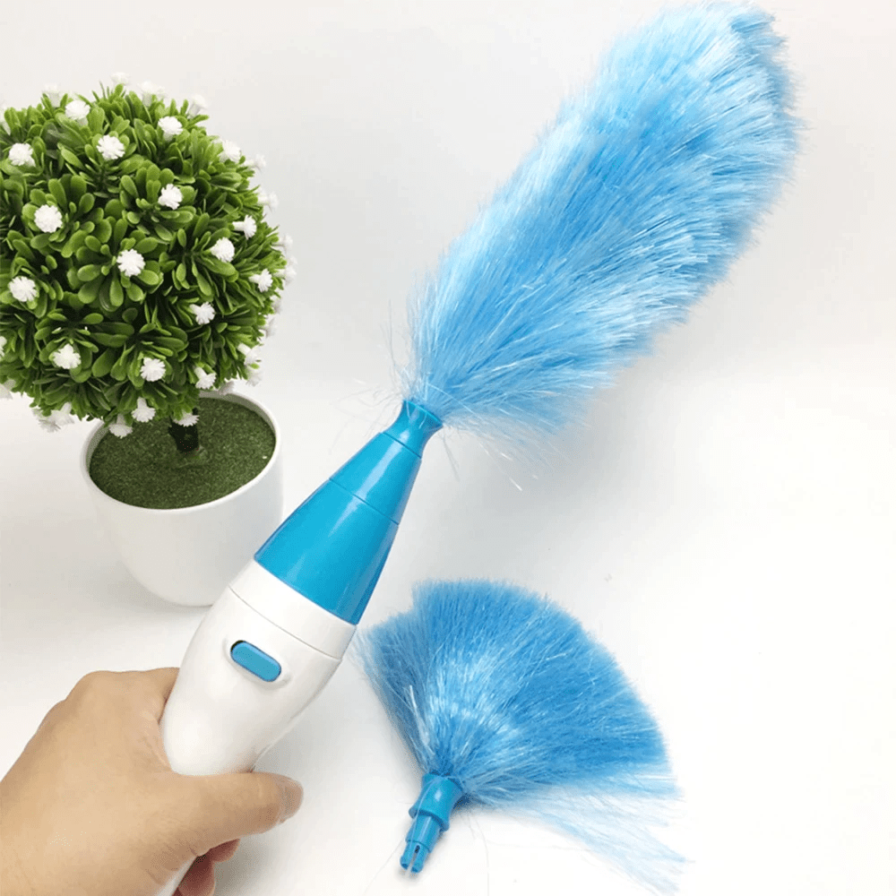 Electric Cleaning Duster Brush for Home Spin Duster Electric Spin Duster