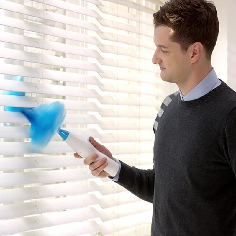 Electric Cleaning Duster Brush for Home Spin Duster Electric Spin Duster