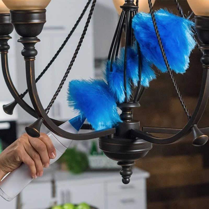 Electric Cleaning Duster Brush for Home Spin Duster Electric Spin Duster