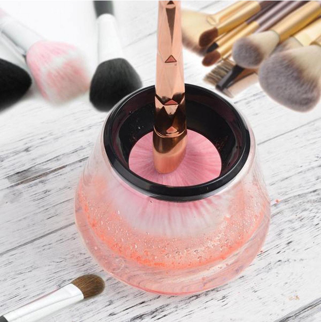 Electric Makeup Brush Cleaner Spinner Machine Tool Makeup Brush Cleaner Electric Makeup Brush Cleaner