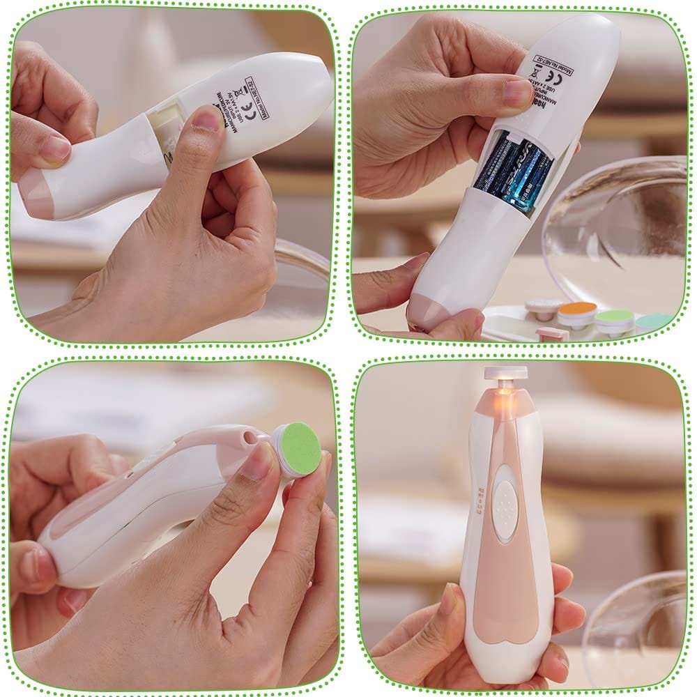 Electric Nail File Best Fingernail Clippers Kit Set for Toes Electric Nail File