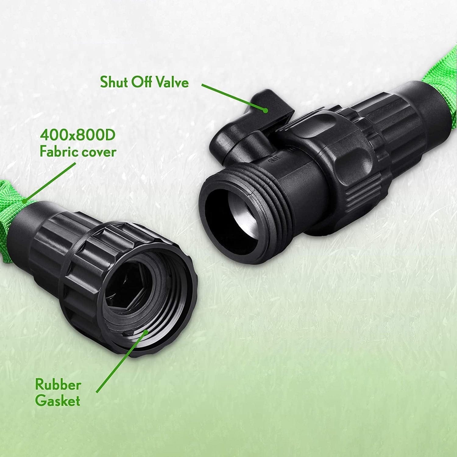 Expandable Garden Hose Retractable Collapsible Water Shrinking Hoses Garden Hoses & Reels 100 ft Expandable Garden Hose