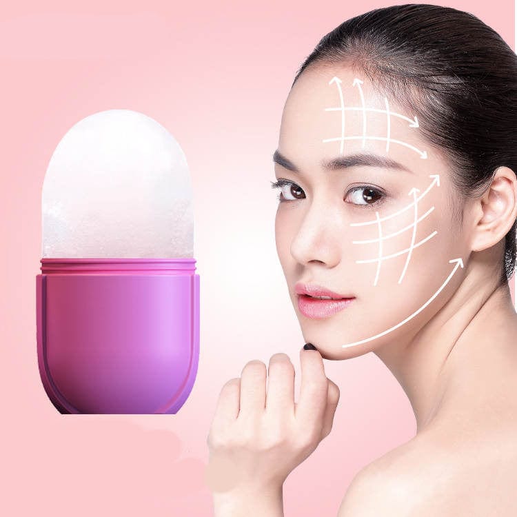 Face Massager Roller Jade Ice Facial Massage Tool Ice Facial Massager Roller