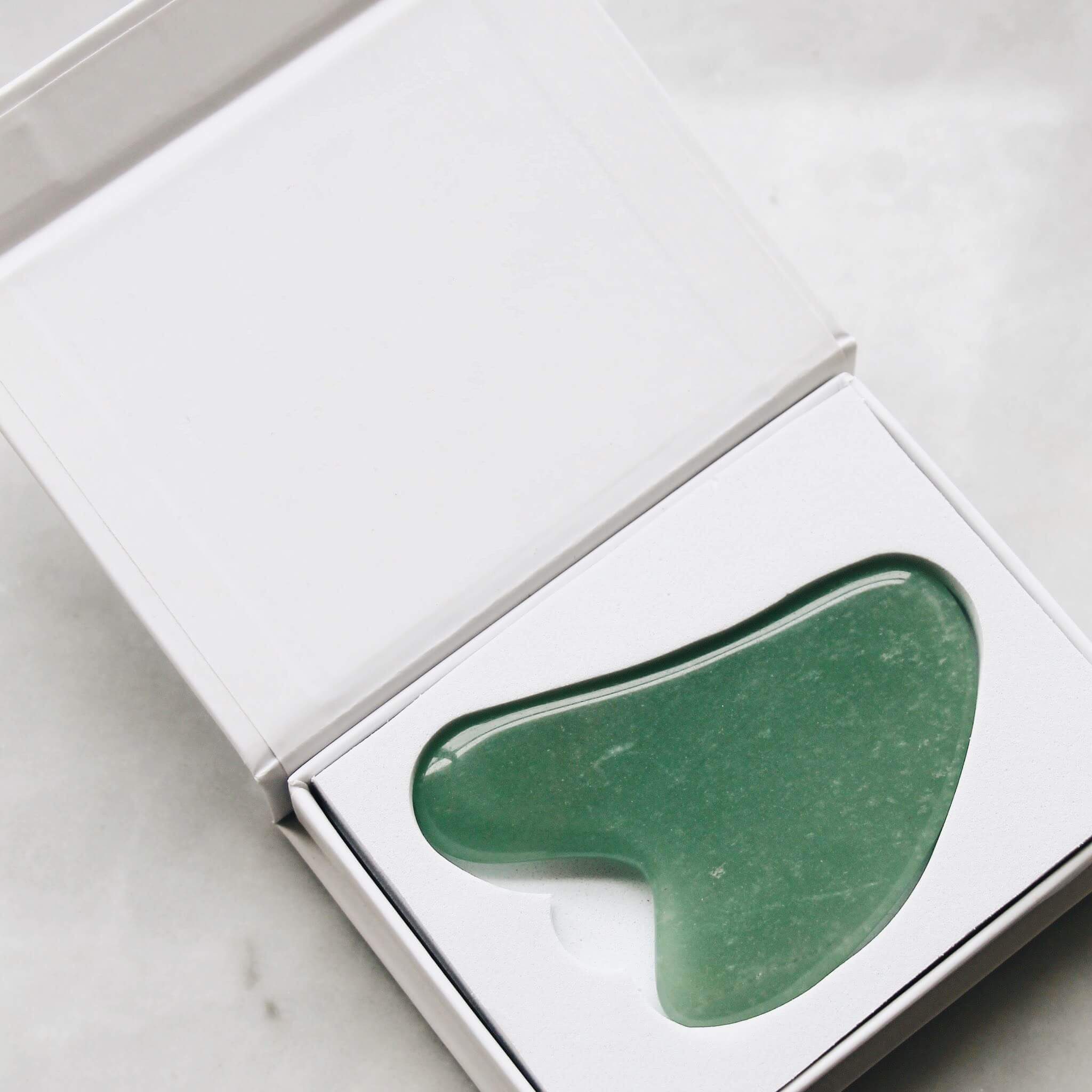 Facial Gua Sha Stone Face Massage Tool Jade Gua Sha