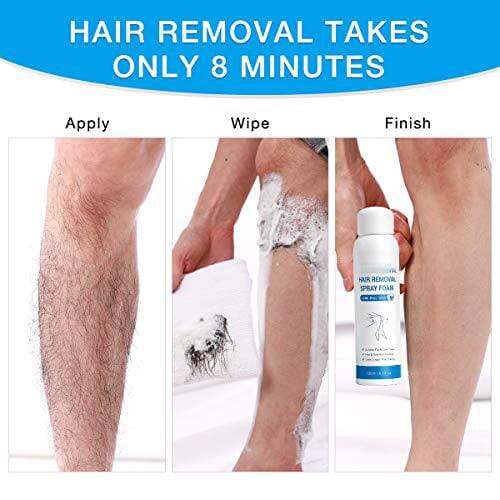 Facial Hair Removal Spray For Men Women Natural Cream Hair Removal Spray