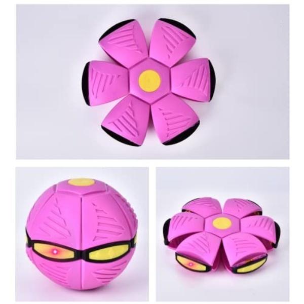 Flying Frisbee Magic Ball Soccer Phlat Catch Ball Purple Frisbee Ball