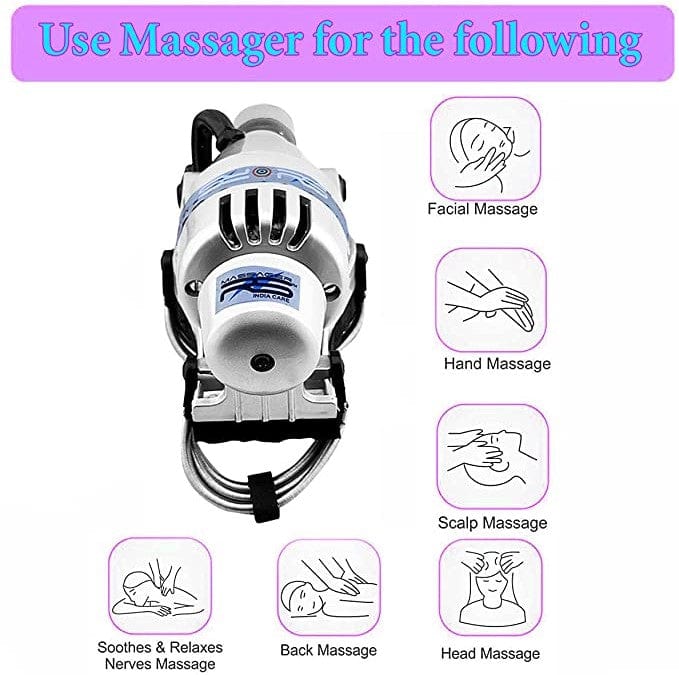 Full Body Massage Machine Electric Head Scalp Massager Tool - Handheld Massager Handheld Massager