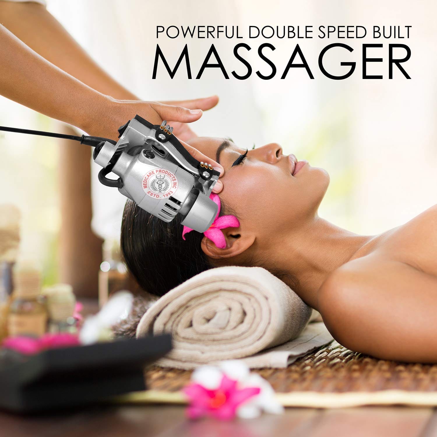 Full Body Massage Machine Electric Head Scalp Massager Tool - Handheld Massager Handheld Massager