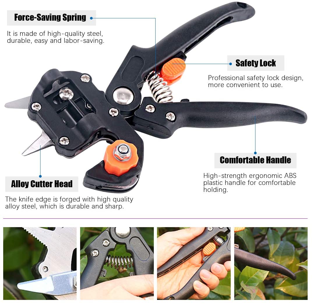Garden Pruning Tools Equipment - Plant Grafting Tool Kit Plant Grafting Tool Kit