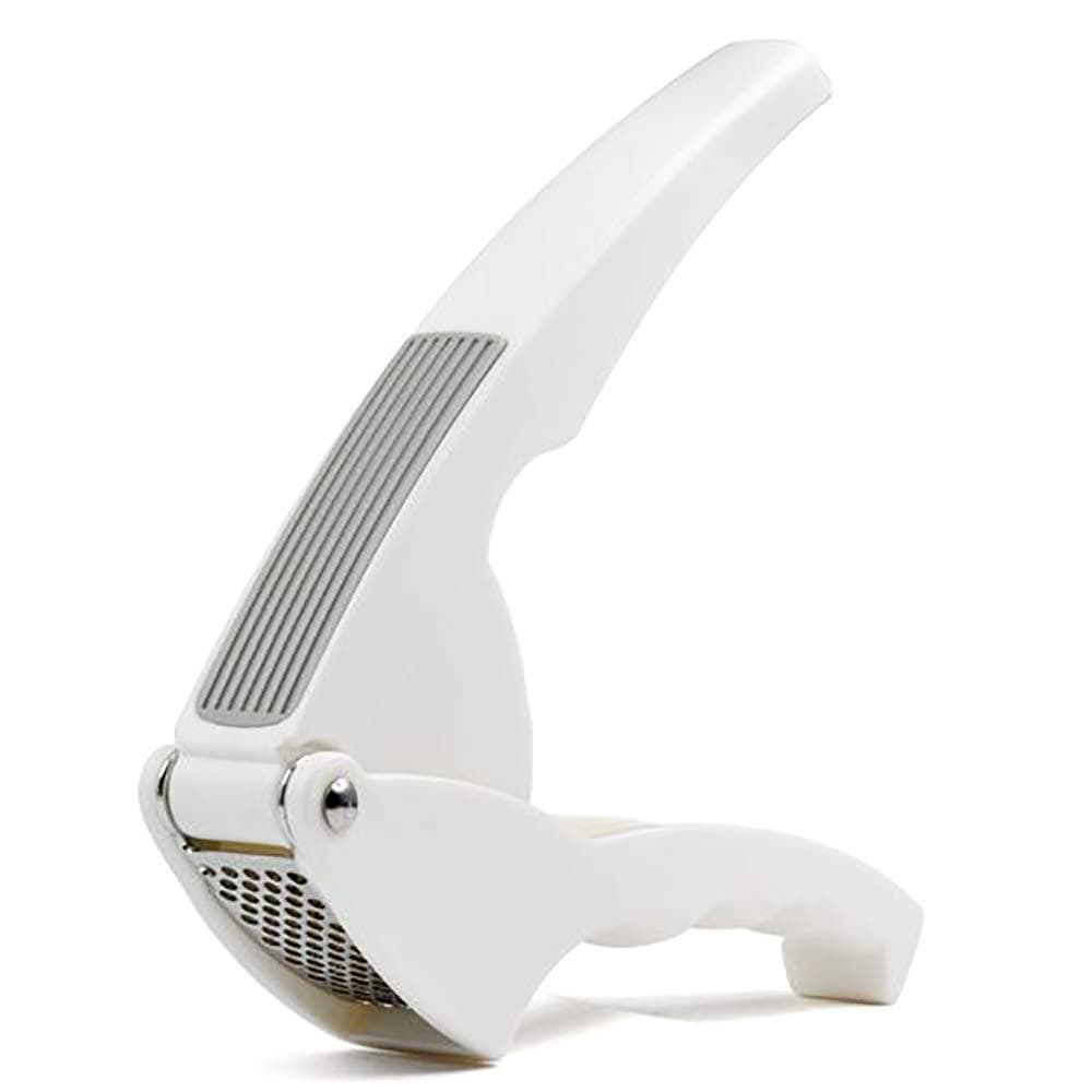 Garlic and Ginger Crusher Garlic Press Machine (Buy 1 Get 1 Free) White Garlic Press (Buy 1 Get 1 Free)