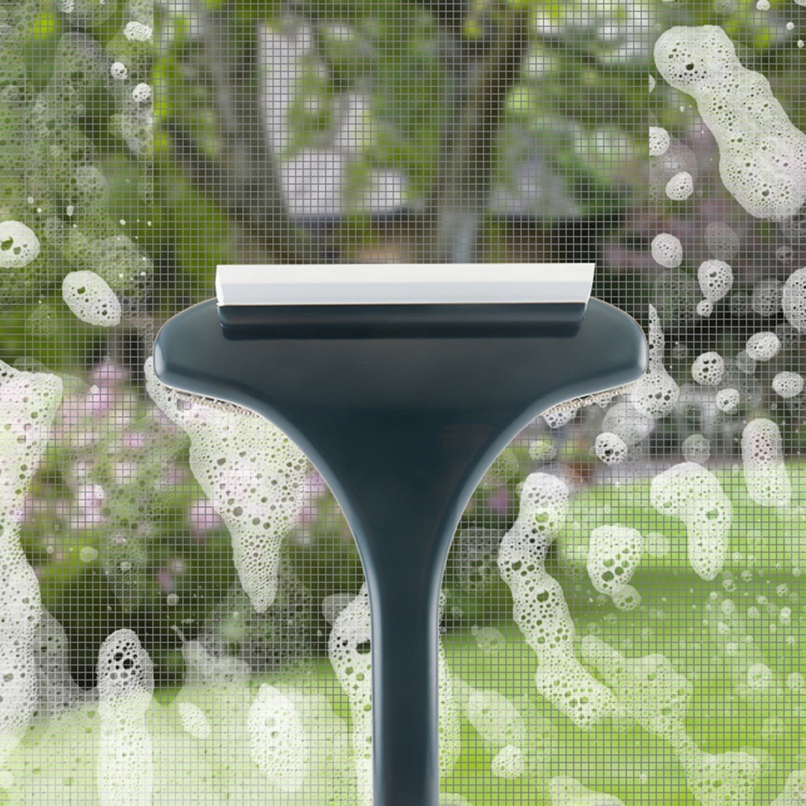 Glass Window Cleaning Brush Spray Washing Cleaner - Double-sided Window Cleaning Brush Pro Dark Green Double-sided Window Cleaning Brush Pro