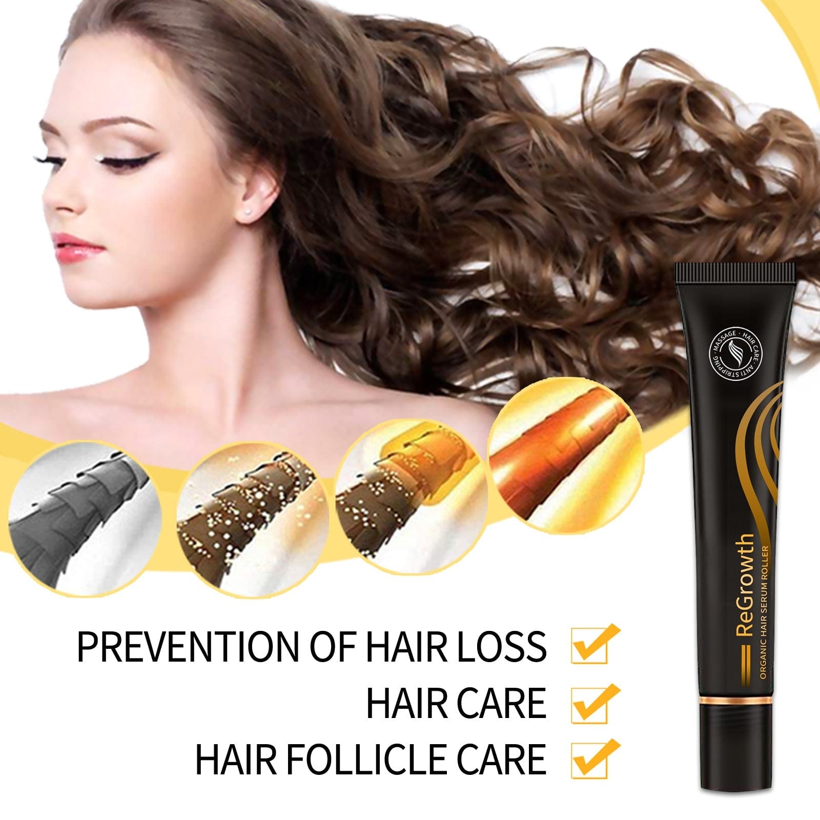 Hair Growth Serum Roller Best Hair Fall Control Scalp Serum Hair Growth Serum Roller