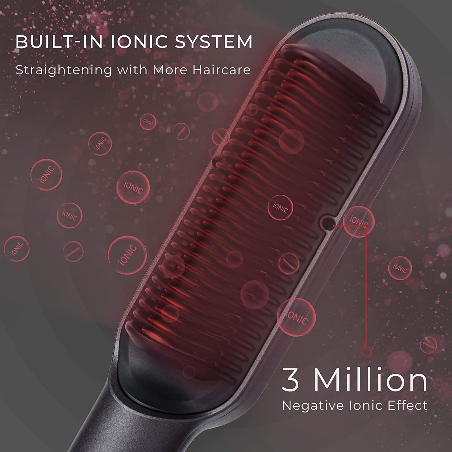 Hair Straightener Comb | Hair Straightening Brush Electric Comb Heat Straightener Hair Straightener Comb