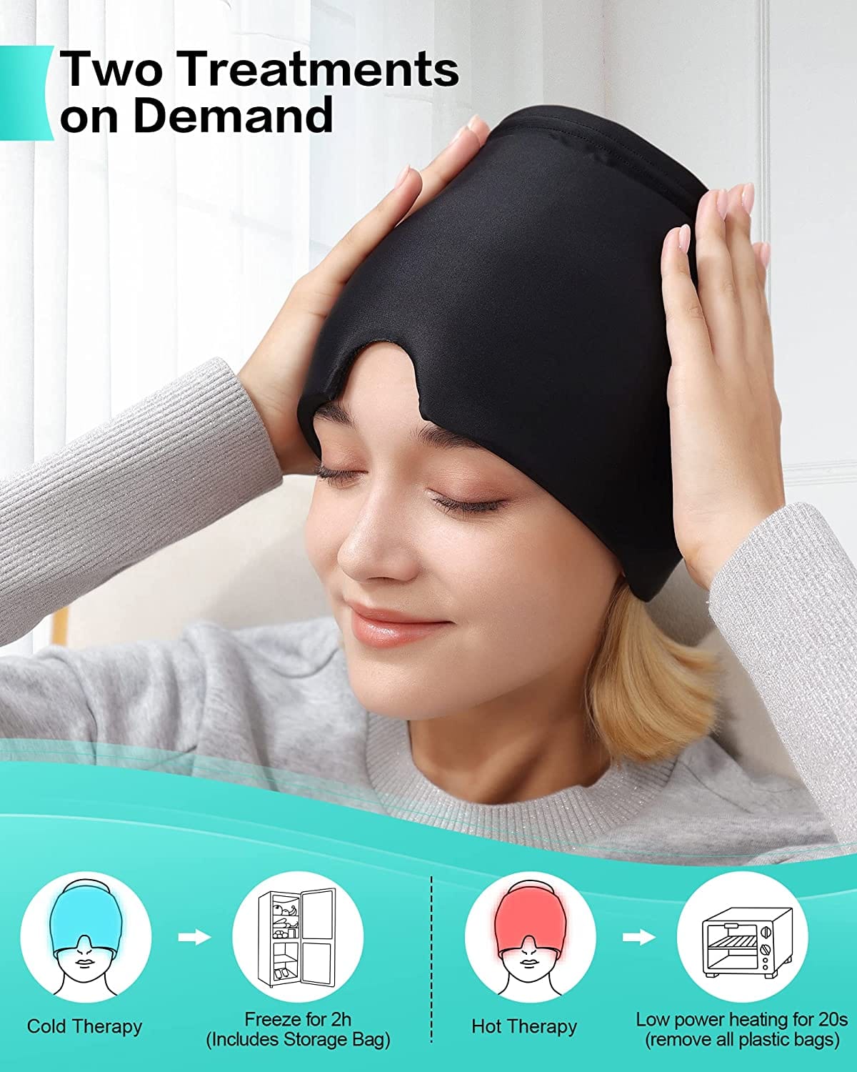 HEADACHE & MIGRAINE RELIEF CAP HEADACHE & MIGRAINE RELIEF CAP