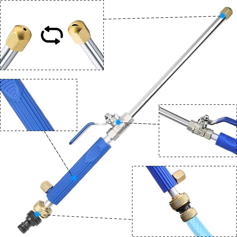 High Pressure Washer Spray Nozzle Car Wash Water Hose Garden Water Guns High Pressure Washer Spray Nozzle