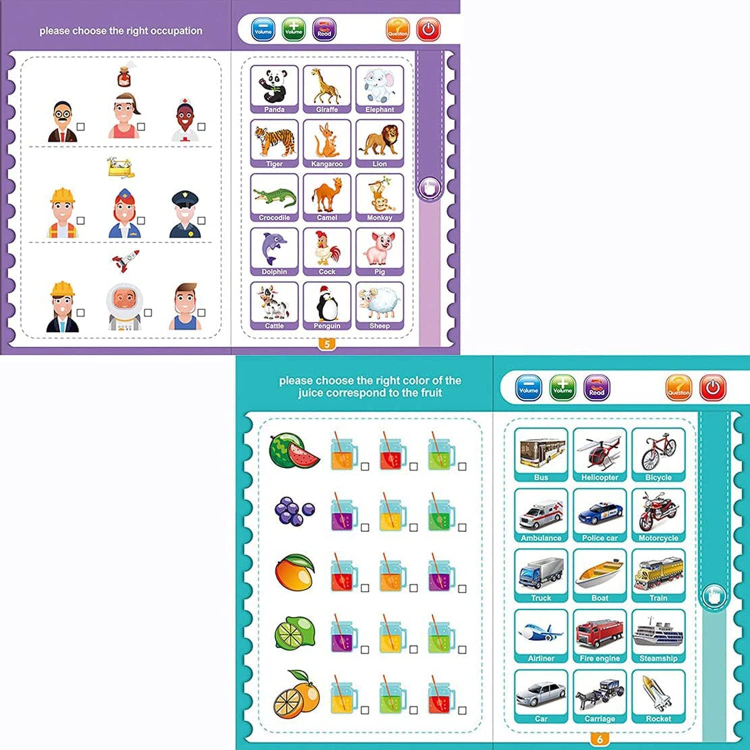 Interactive Children's Sound Learning Book Pro Interactive Children's Sound Learning Book Pro