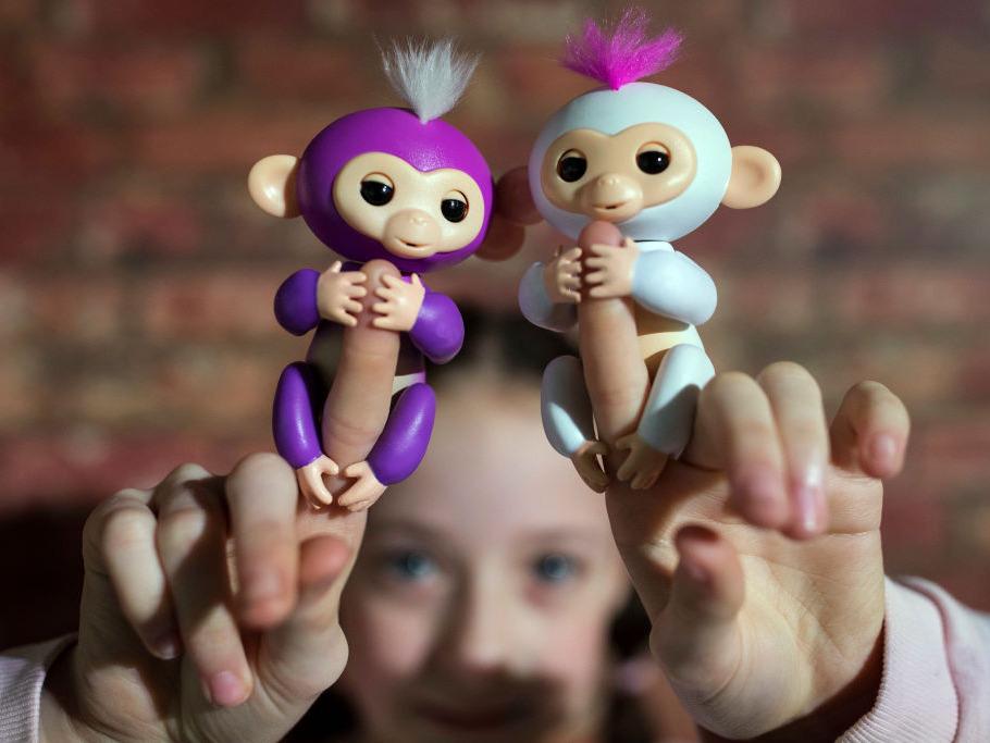Interactive Finger Monkey Toy Baby Monkey Toy Interactive Finger Monkey Toy