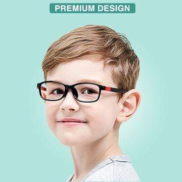 Kids Anti Blue Light Glasses Computer Protection Unbreakable Glasses Mystique Black / Premium / 1-3 Years Kids Anti Blue Light Glasses