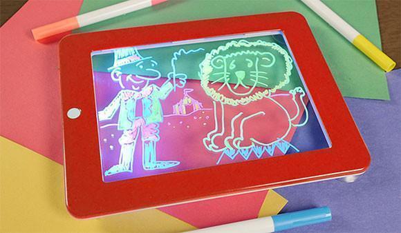 Light Drawing Board Led Draw Toy Coloring Board Pad - Led Light-up Drawing Pad Led Light-up Drawing Pad