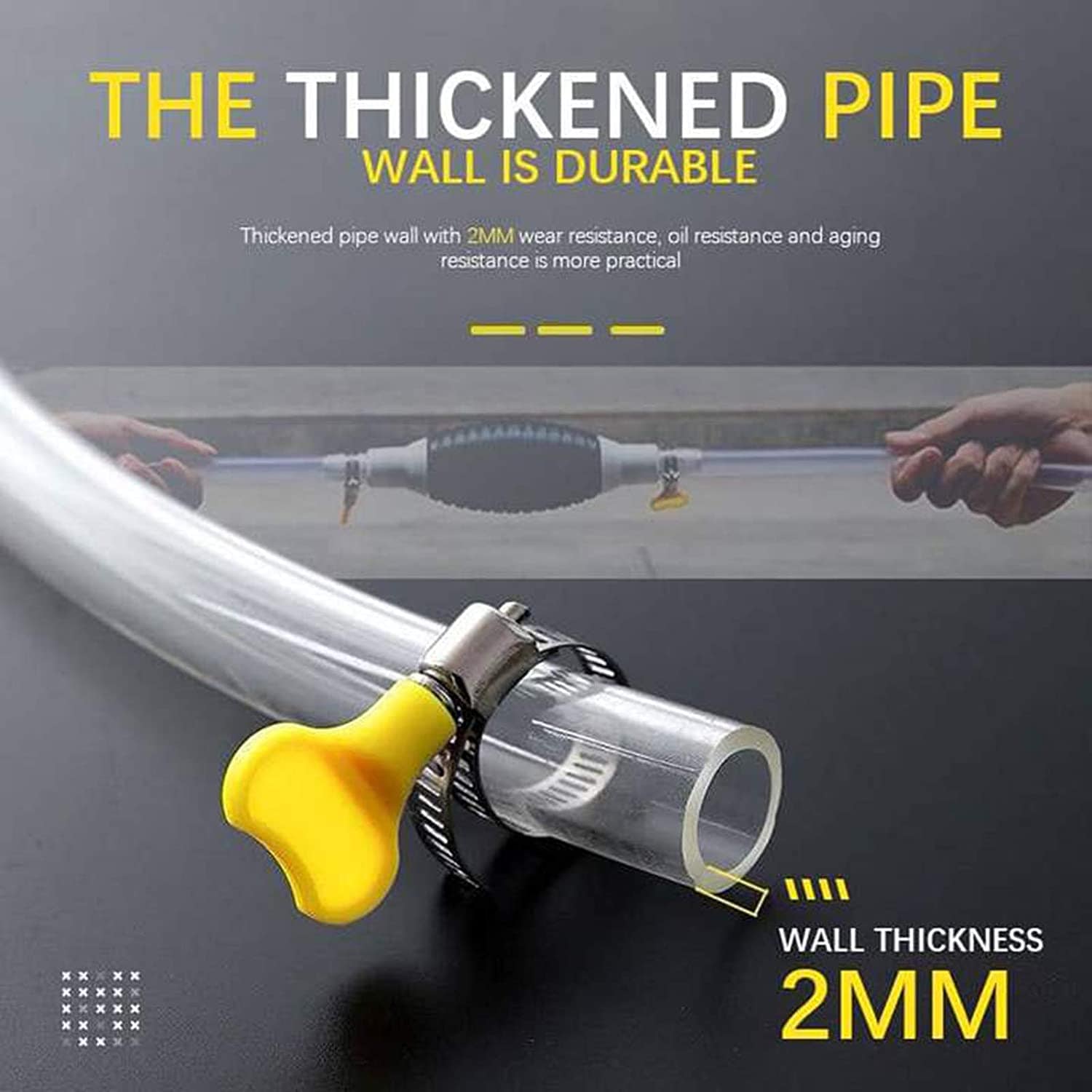 Liquid Transfer Pump Oil Diesel Water Transfer Pipe Liquid Transfer Pump