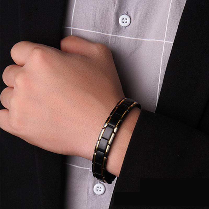 Magnetic Healing Bracelet Steel for Health and Pain Relief Magnetic Healing Bracelet
