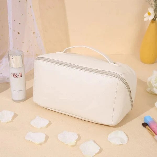 Makeup Bag Vanity Kit Cosmetic Storage Travel Pouch - Cosmetic Travel Bag White Cosmetic Travel Bag