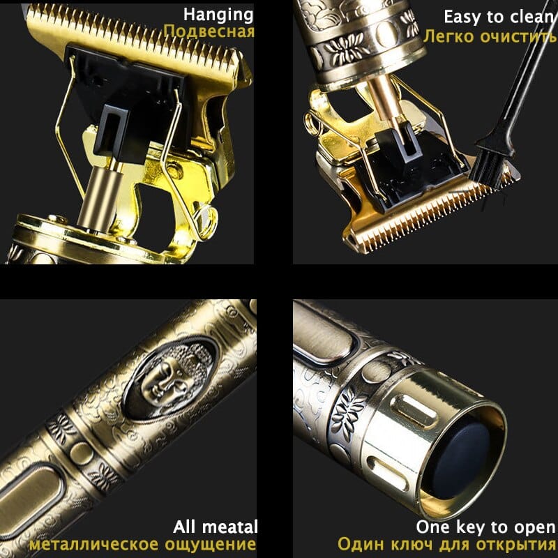 Mens Trimmer Beard Clipper Cutting Machine Hair Shaving Razor - 6 In 1 Trimmer Professional 6 in 1 Trimmer