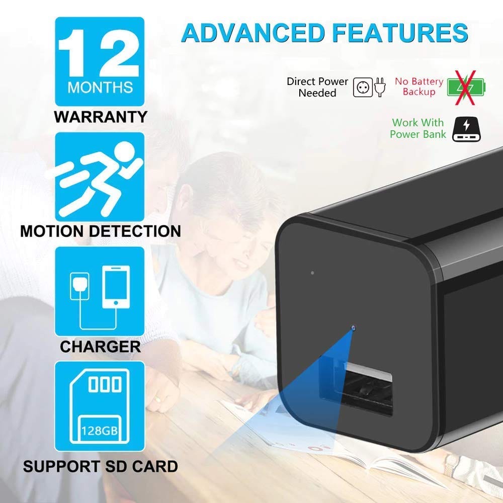 Mini Usb Mobile Charger Camera with Audio And Video Recording Usb Charger Hidden Camera Usb Charger Hidden Camera