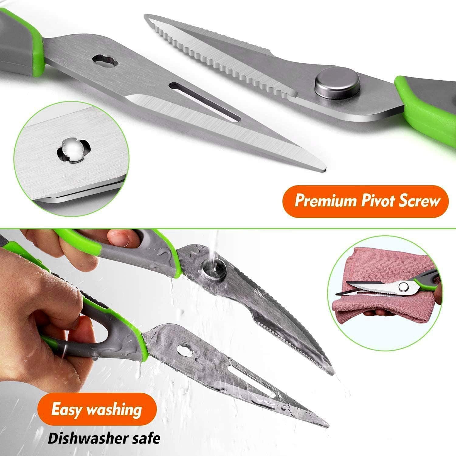 Multipurpose Kitchen Scissors Vegetables Fish Chicken Cutter Multipurpose Kitchen Scissors