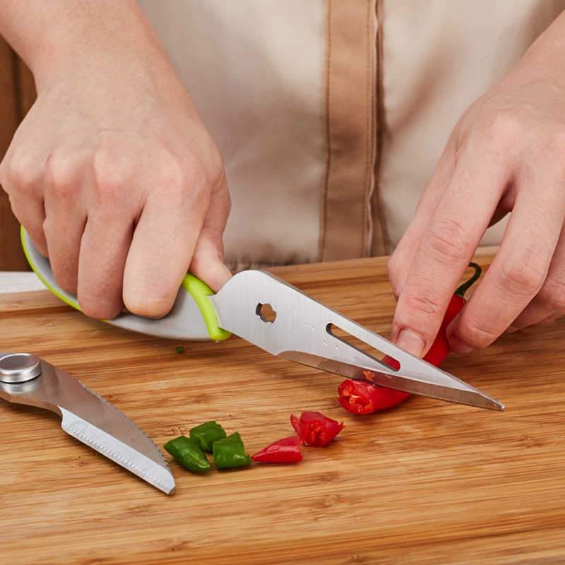 Multipurpose Kitchen Scissors Vegetables Fish Chicken Cutter Multipurpose Kitchen Scissors