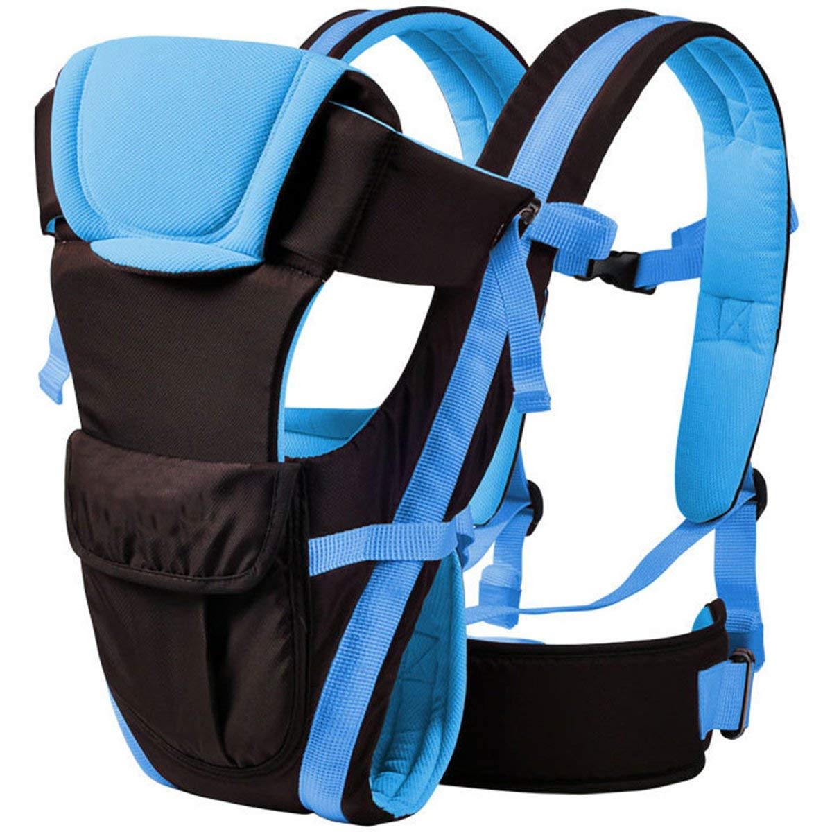 Newborn Carrier Bags Baby Carry Bags for Mom and Dads - Baby Carrier Black & Blue Baby Carrier