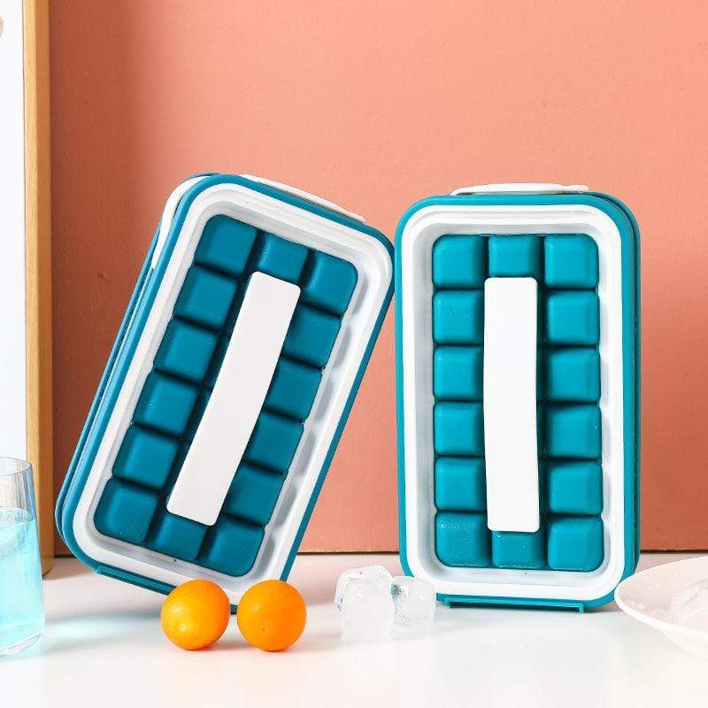 Pop Up Ice Cube Maker Portable Ice Container Bucket Pop Up Ice Cube Maker