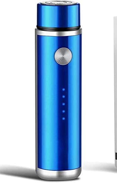 Portable Electric Shaver Blue Portable Electric Shaver