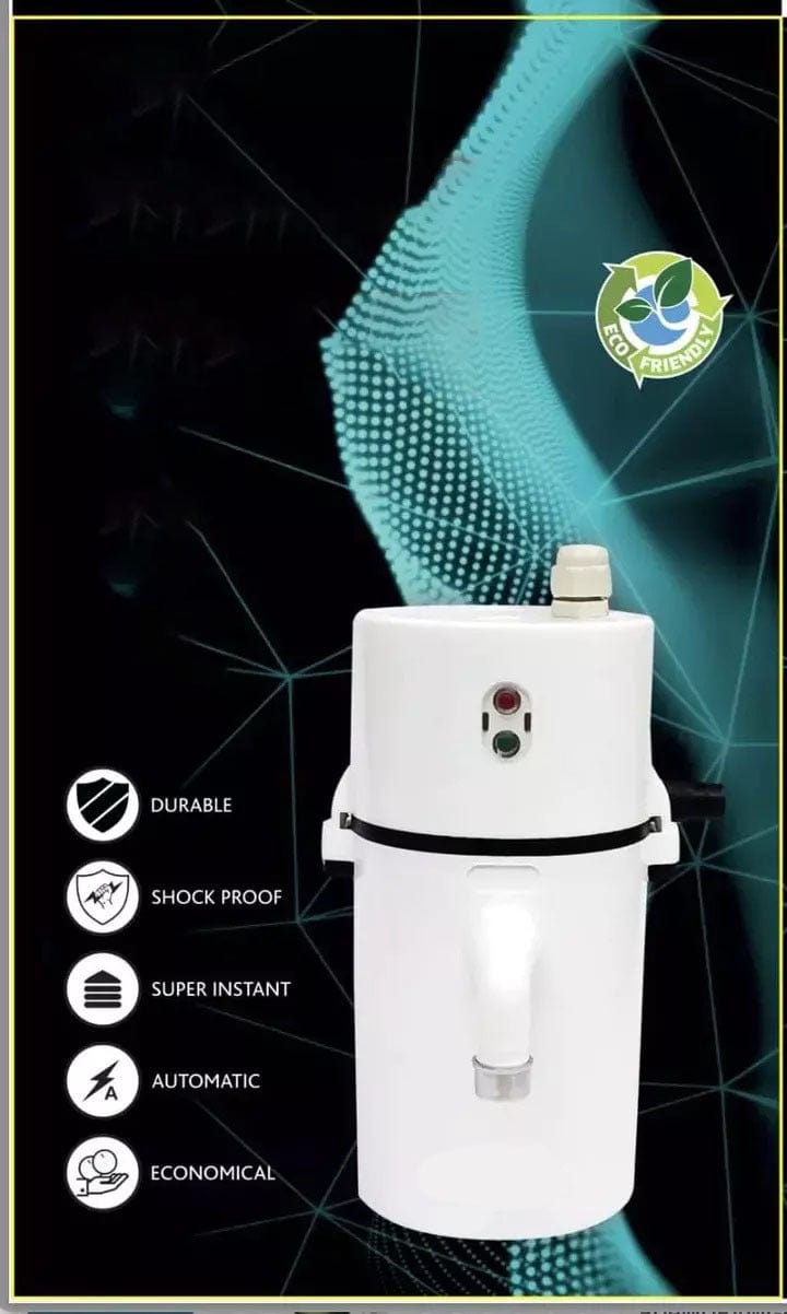 Portable Instant Geyser | Water Heater Electric Hot Water Portable Instant Geyser