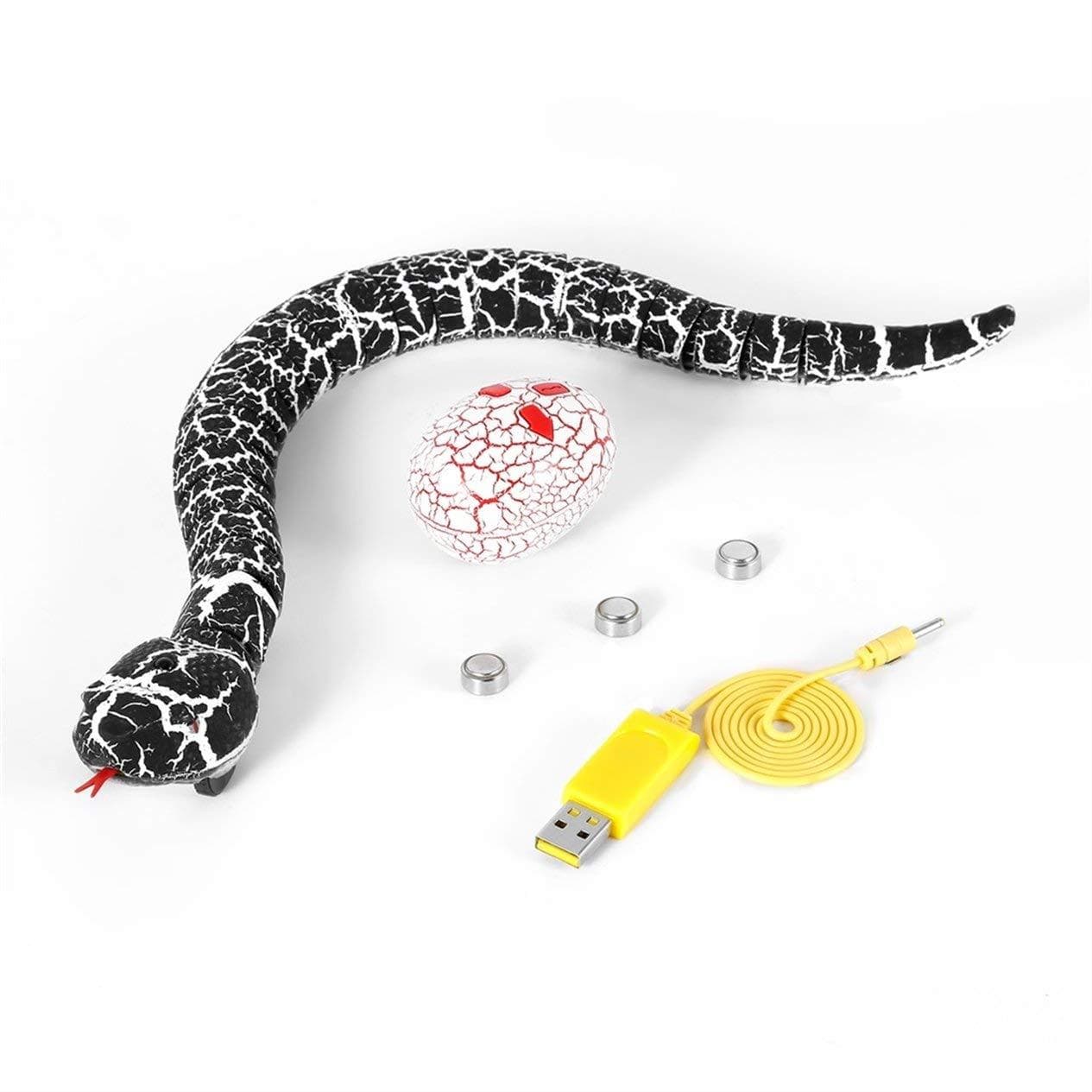 Remote Control Snake Toy Realistic Moving Cobra Snake Remote Control Snake Toy