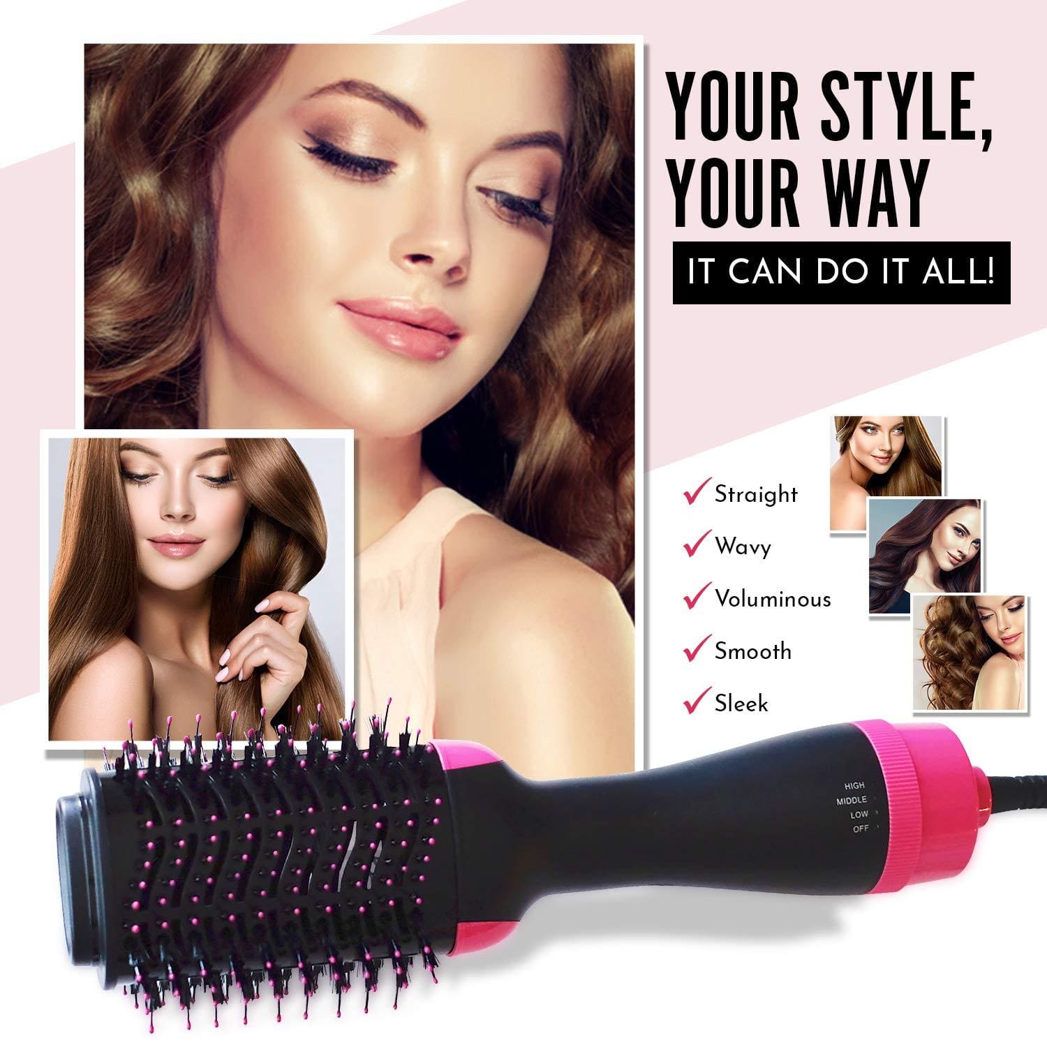 Round Hair Straightening Brush Volumizer Comb Dryer Curling Irons Round Hair Straightening Brush Volumizer Comb Dryer