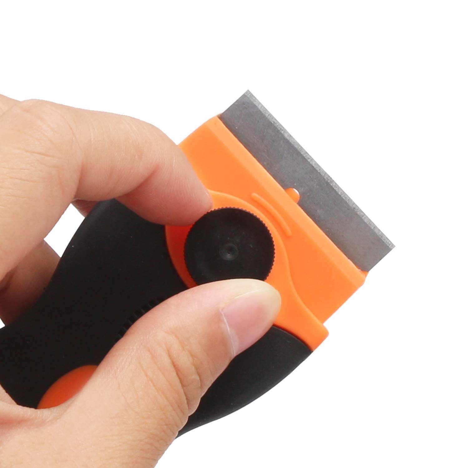 Scraper Tool Glue Glass Plastic Hand Scraper Label Window Tool Pack of 1 Plastic Hand Scraper